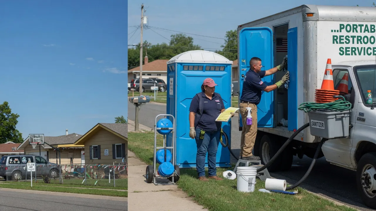 Porta Potty Rental in Charleston, MO near me